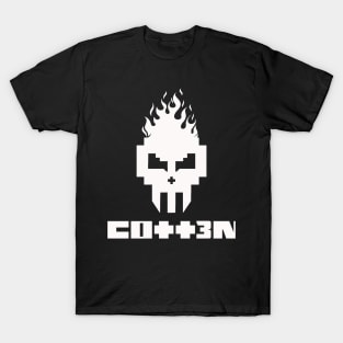 8 Bit Fire Spartan T-Shirt